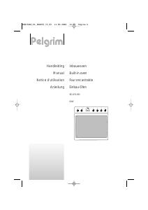 Manual Pelgrim OKW993RVS Oven