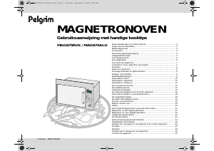 Handleiding Pelgrim MAG675ALU Magnetron