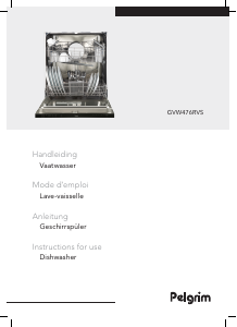 Manual Pelgrim GVW476RVS Dishwasher