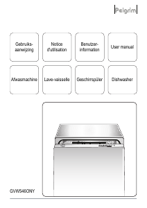 Manual Pelgrim GVW546ONY Dishwasher