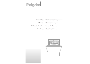 Manual Pelgrim GVW765ONY Dishwasher