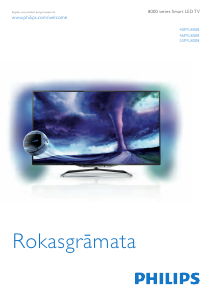 Rokasgrāmata Philips 46PFL8008 Gaismas diožu televizors