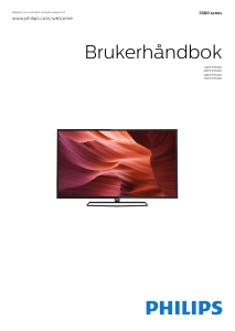 Bruksanvisning Philips 48PFK5500 LED-TV