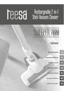 Manual Teesa TSA5040 Aspirator