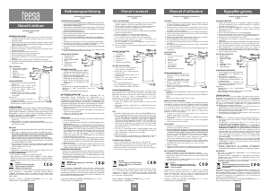 Mode d’emploi Teesa TSA8073 Distributeur de savon