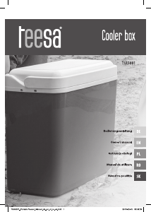 Manual Teesa TSA5001 Cool Box