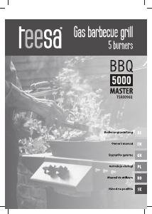 Bedienungsanleitung Teesa TSA0096Q Barbecue