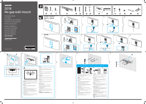 Manual Samsung WMN-M12E Suport pe perete