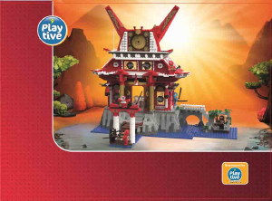 Handleiding Playtive set 323367 By Gudi Ninjatempel