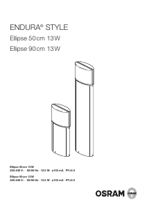 Kasutusjuhend Osram Endura Style Ellipse Lamp