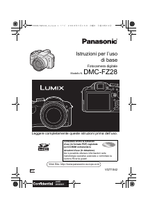 Manuale Panasonic DMC-FZ28 Lumix Fotocamera digitale