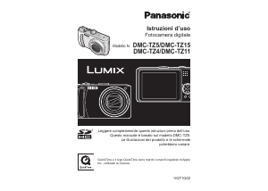 Manuale Panasonic DMC-TZ4 Lumix Fotocamera digitale