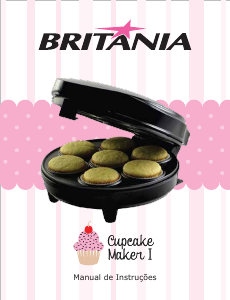 Manual Britania 1 Máquina de queques