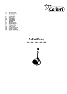 Bruksanvisning Colibri 3500 Fontänpump