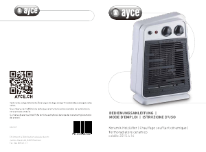 Manual AYCE PH1305ST Heater
