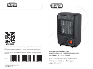 Manuale AYCE SM-04PTC Termoventilatore