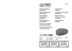 Mode d’emploi First Austria FA-5307 Crêpière