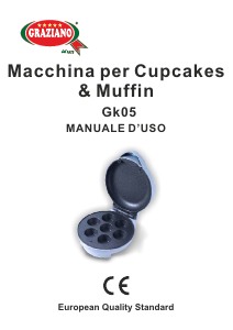 Handleiding Graziano GK05 Cupcakemaker