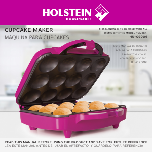 Handleiding Holstein HU-09006 Cupcakemaker