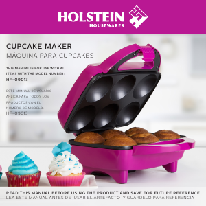 Handleiding Holstein HF-09013 Cupcakemaker