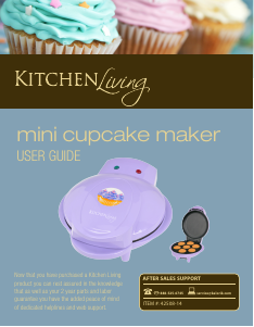 Handleiding Kitchen Living 42528-14 Cupcakemaker