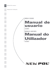 Manual de uso New Pol 10JEMETS9 Lavadora