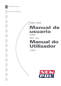 Manual New Pol 14JEMET68 Máquina de lavar roupa