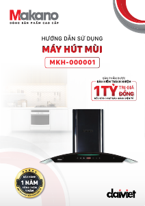 Hướng dẫn sử dụng Makano MKH-000001 Mũ đầu bếp