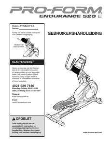 Handleiding Pro-Form Endurance 520 E Crosstrainer