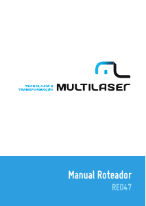 Manual Multilaser RE047 Roteador