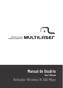 Manual Multilaser RE063 Roteador