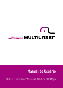 Manual Multilaser RE071 Roteador