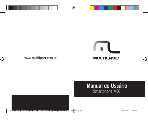 Manual Multilaser MS6n Telefone celular