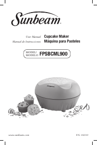 Manual Sunbeam FPSBCML900 Cupcake Maker