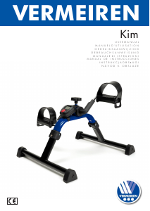 Manual de uso Vermeiren Kim Bicicleta estática