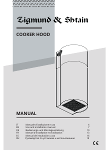 Manuale Zigmund and Shtain K 333.41 B Cappa da cucina
