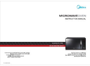 Manual Midea AG823E3C-P00E Microwave