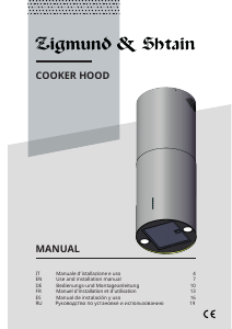 Manual Zigmund and Shtain K 332.41 S Cooker Hood