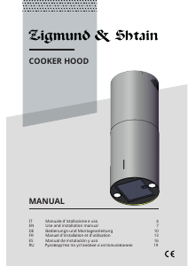 Manuale Zigmund and Shtain K 332.41 S Cappa da cucina