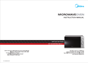 Manual Midea MM720CXM-PM0E Microwave