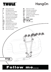 Instrukcja Thule HangOn 9708 Bagażnik rowerowy