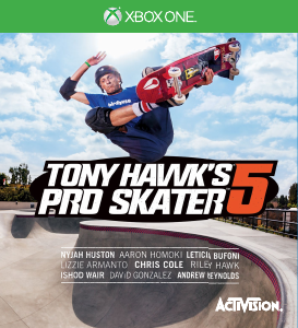 Manual Microsoft Xbox One Tony Hawks Pro Skater 5