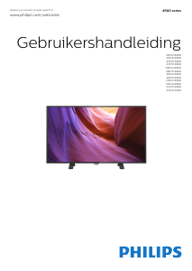 Handleiding Philips 49PUK4900 LED televisie