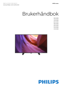 Bruksanvisning Philips 49PUK4900 LED-TV