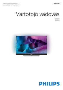 Vadovas Philips 49PUK7150 LED televizorius