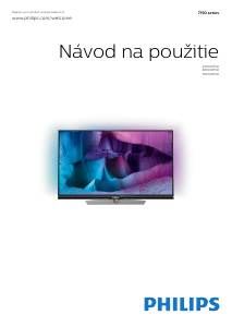 Návod Philips 49PUK7150 LED televízor