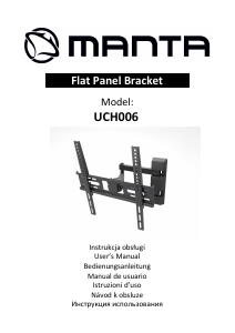 Instrukcja Manta UCH006 Uchwyt ścienny