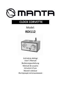 Manual Manta RDI112 Radio