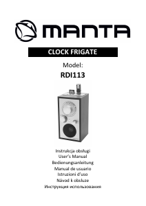 Manual Manta RDI113 Radio