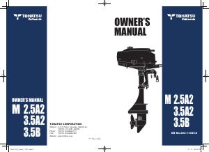 Manual Tohatsu M2.5A2 Outboard Motor